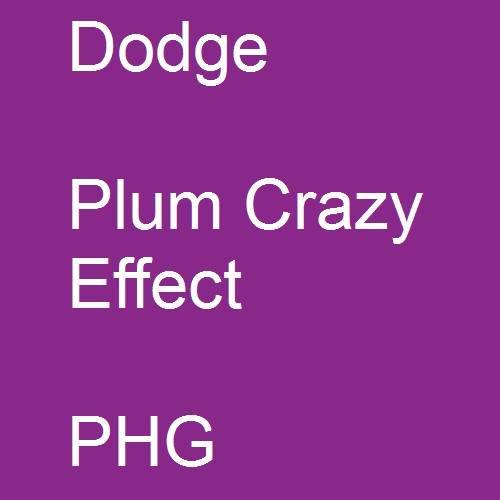 Dodge, Plum Crazy Effect, PHG.